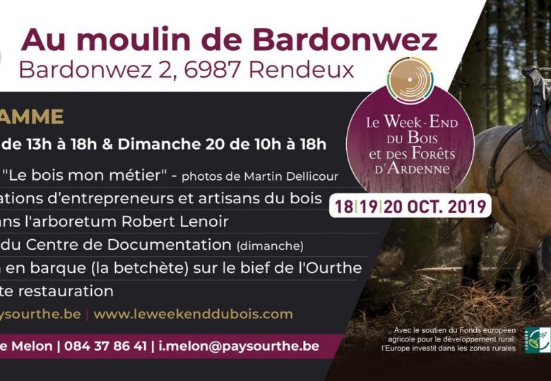 WE du bois et de la forêt Bardonwez 2019