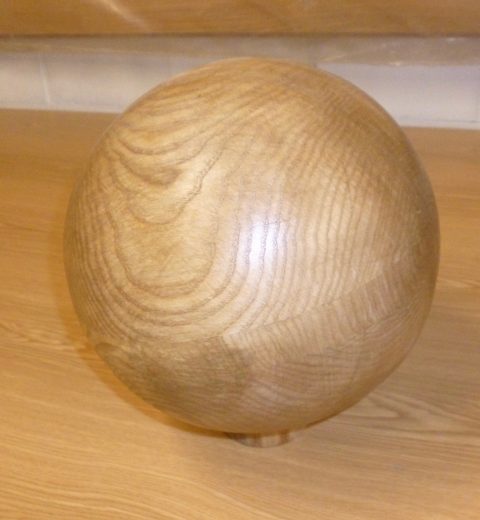 Sphère 23 cm de Terre et Bois